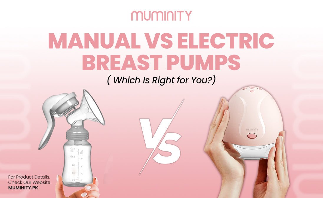 Manual vs. Electric Breast Pumps: Which is Right for You? - Muminity