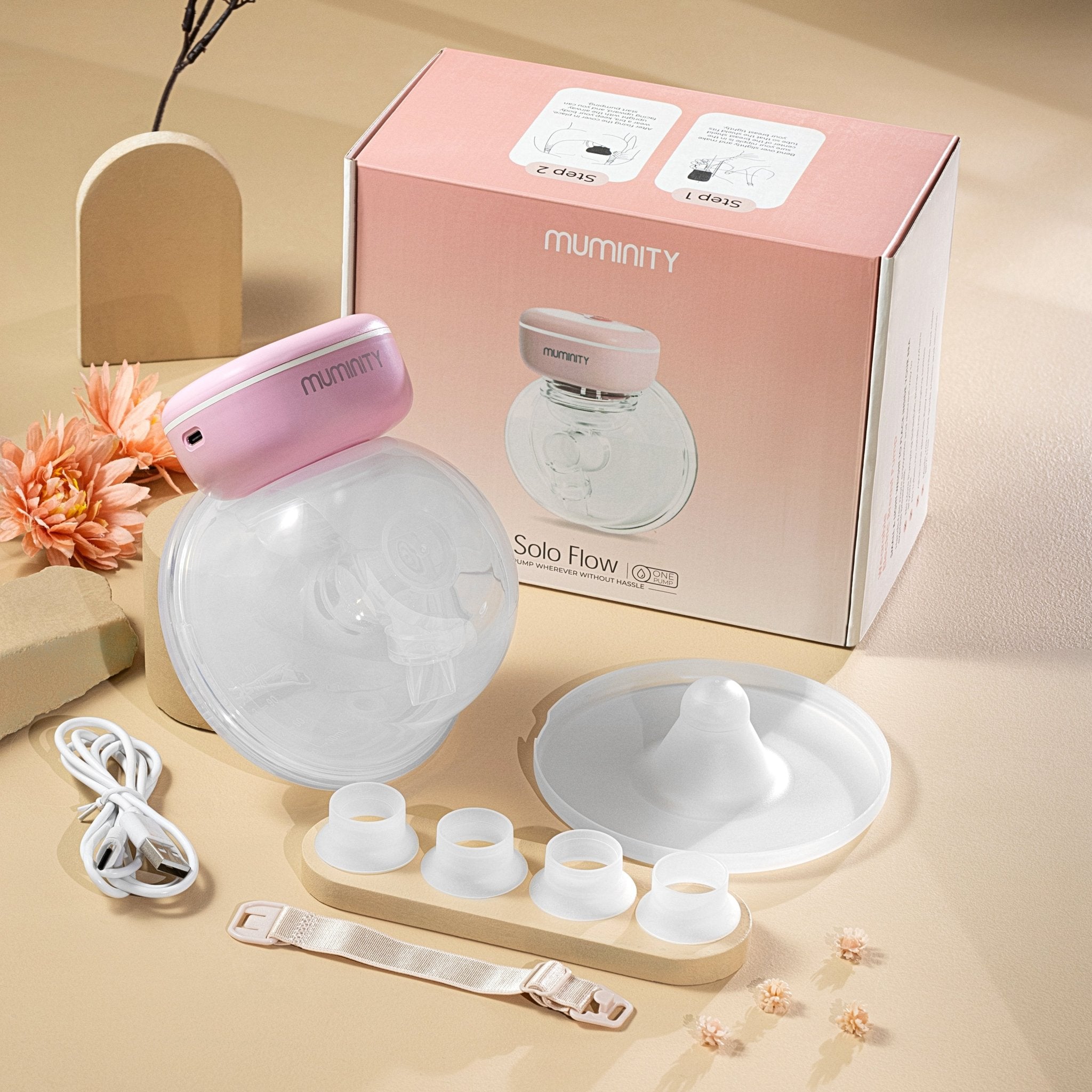 Solo Flow Pro - Electric Rechargeable Pump - Muminity